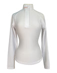 Pomme 'Serena' Competition Shirt in White