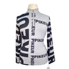 Pikeur 'Ennie' 1/4 Zip Functional Top in News Logo Print