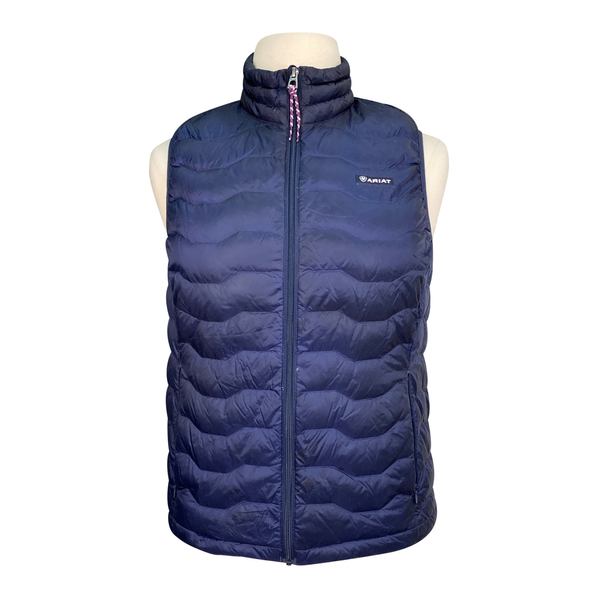 Ariat Quilted Ideal Down Vest in Navy