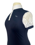 For Horses 'Stella' Show Shirt in Navy