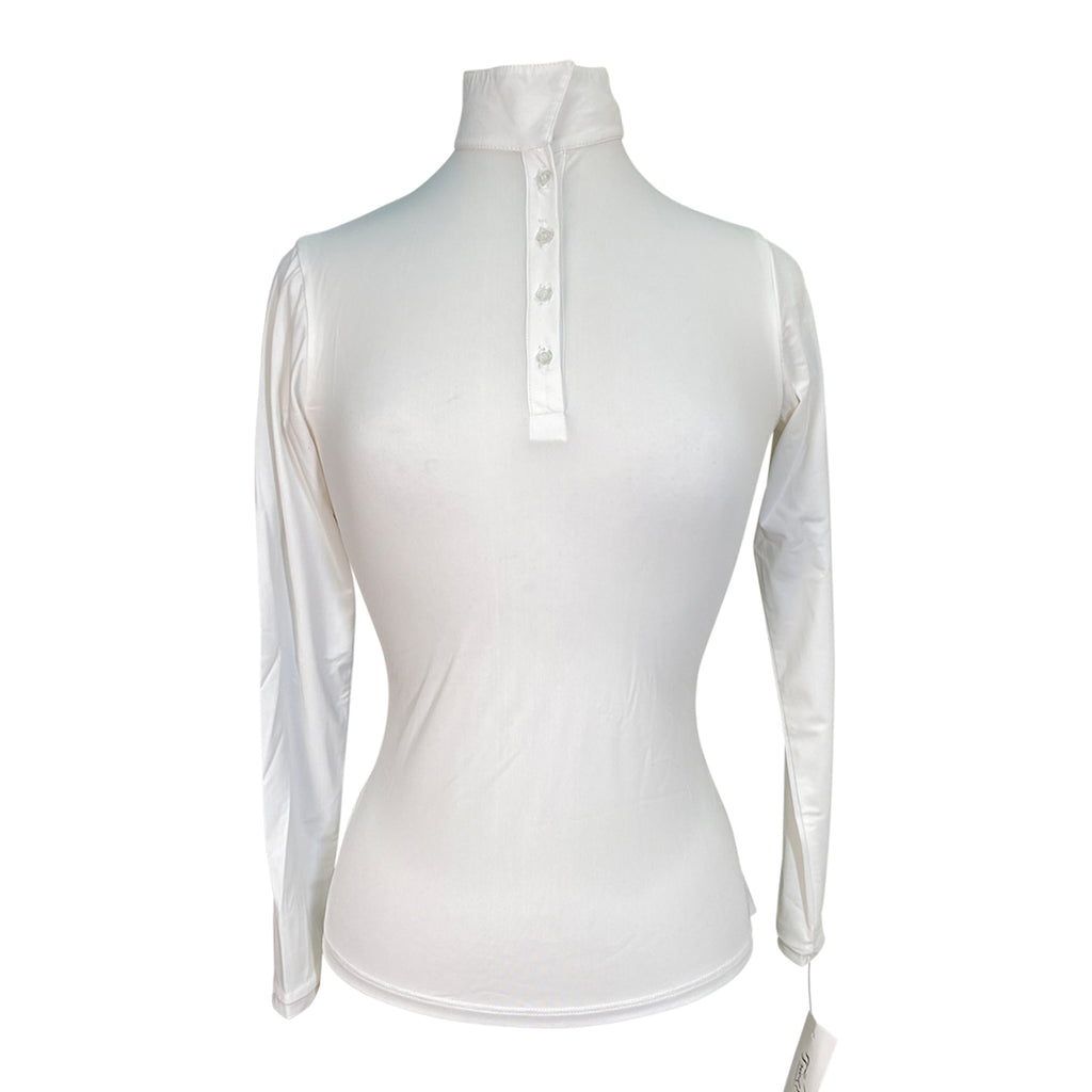 Kismet Long Sleeve Show Shirt in White
