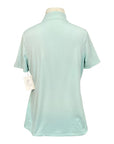 Dover Saddlery 'CoolBlast 100' Kids’ Short Sleeve Shirt in Mint
