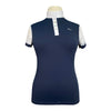 For Horses 'Stella' Show Shirt in Navy