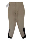 Cavalleria Toscana Kids Knee Patch Breeches in Tan