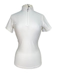 Huntington Equestrian 'Elana' Competition Shirt in White