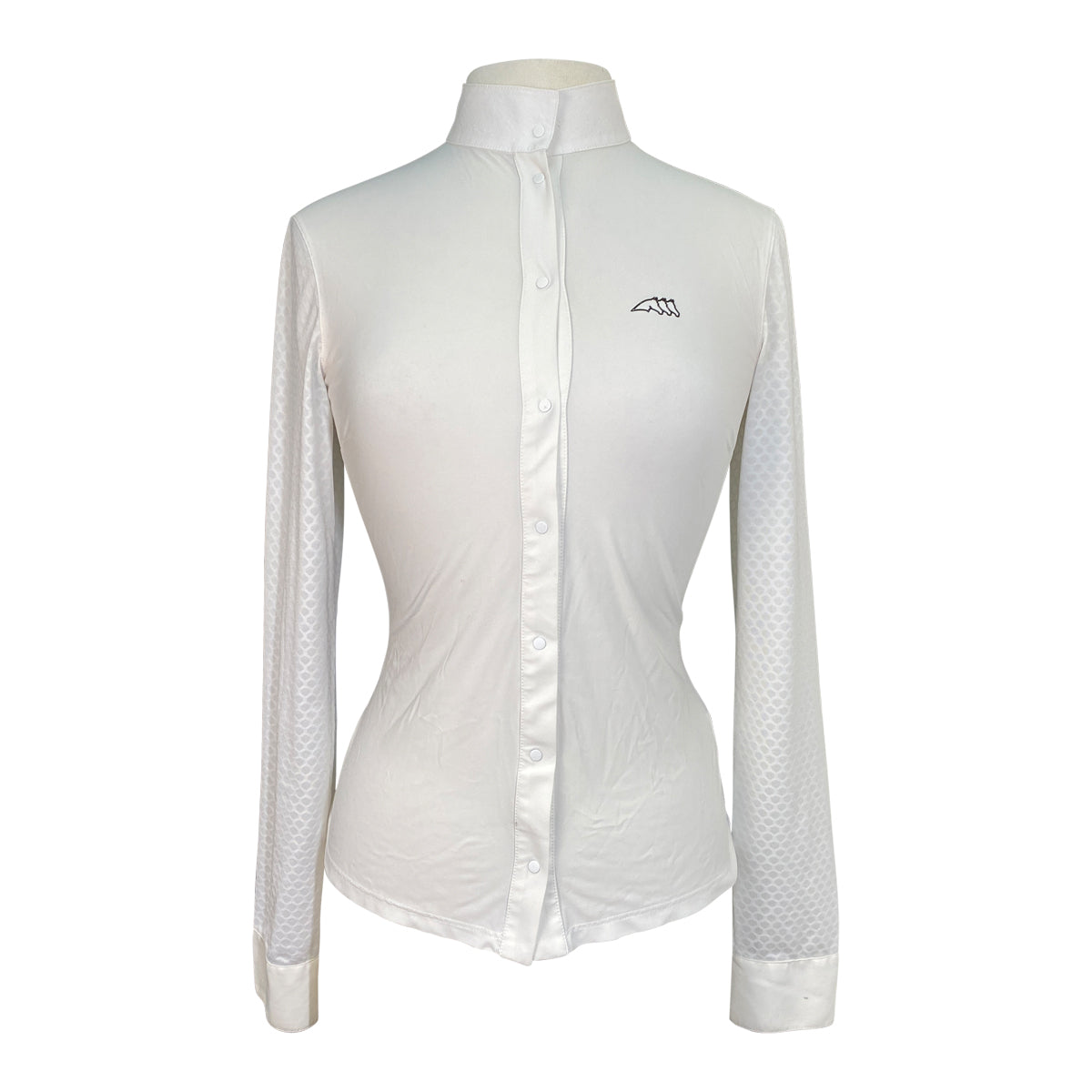 Kismet Long Sleeve Show Shirt in White
