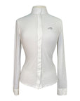 Kismet Long Sleeve Show Shirt in White