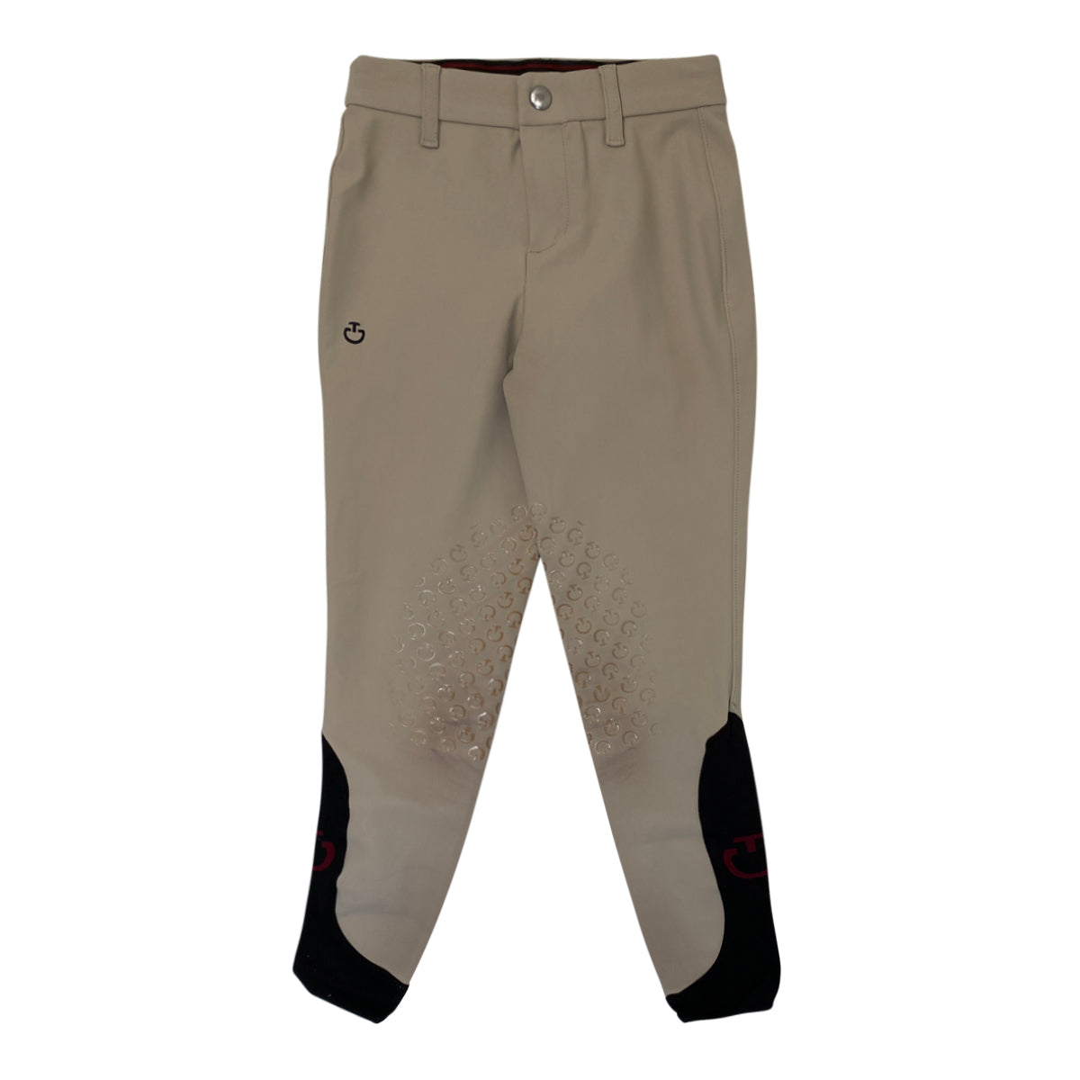 Cavalleria Toscana Kids Knee Patch Breeches in Tan