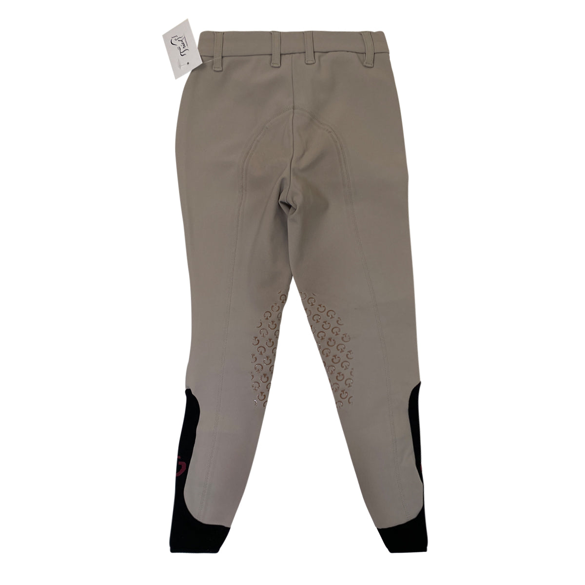 Cavalleria Toscana Kids Knee Patch Breeches in Tan