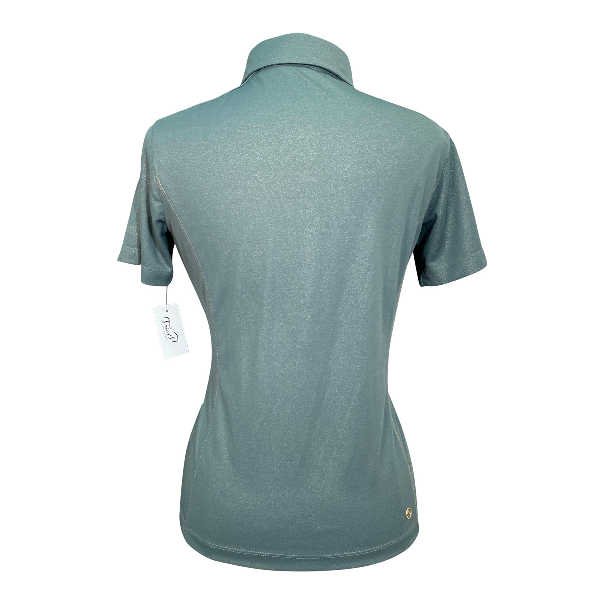 Anky Essential Polo Shirt in Blue Heron/Glitter 