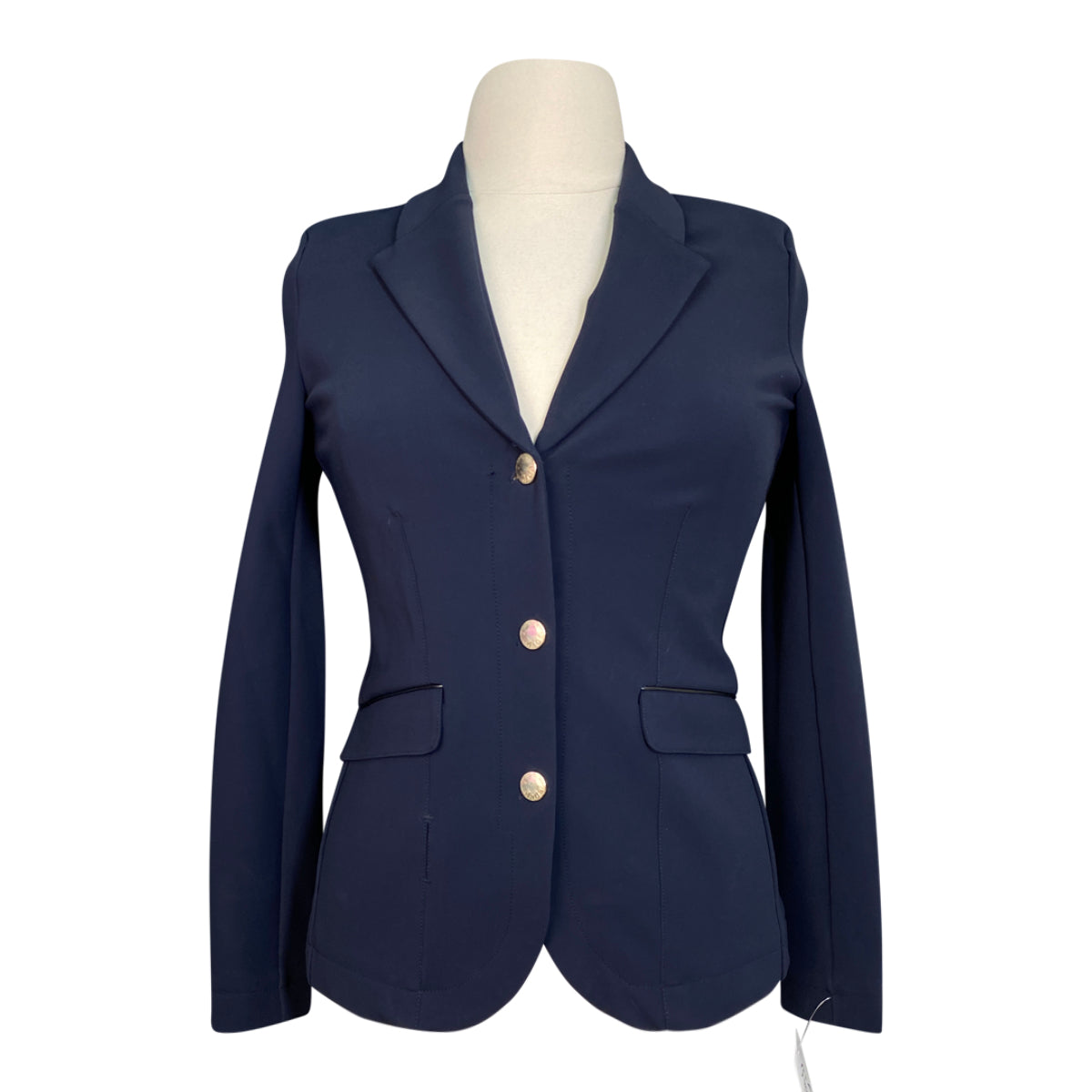 Front of Dada Sport 'Bianca' Competition Jacket in Navy - Women's FR 40 (US 10)