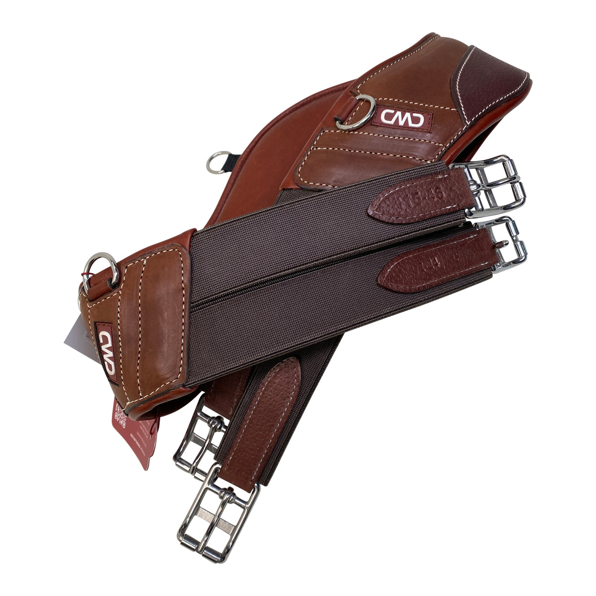 CWD Flexmotion Jumping Girth in Havana/Brown