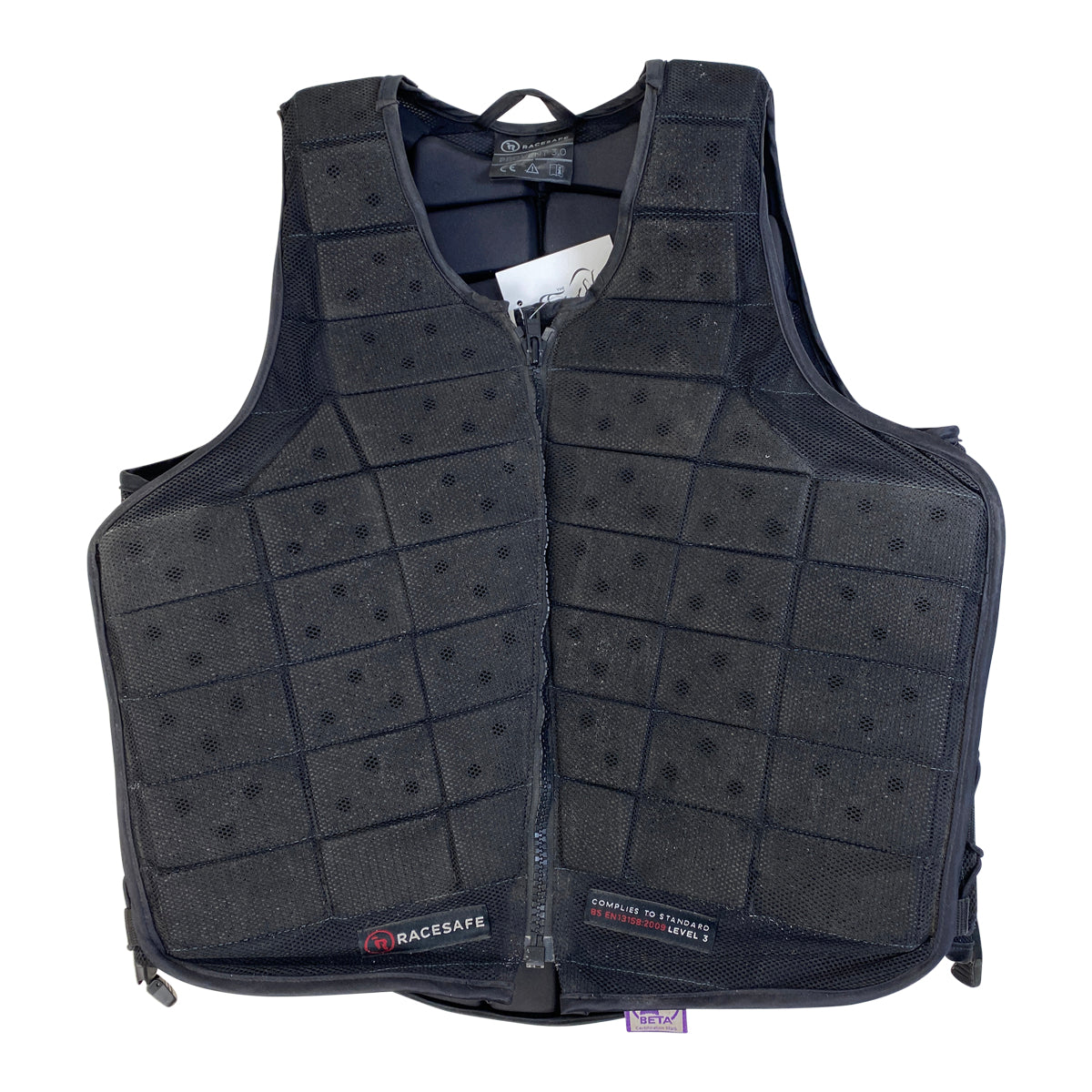 RaceSafe ProVent 3.0 Safety Vest in Black