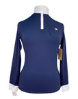 Hunt Club 'Sterling' Competition Shirt in Navy