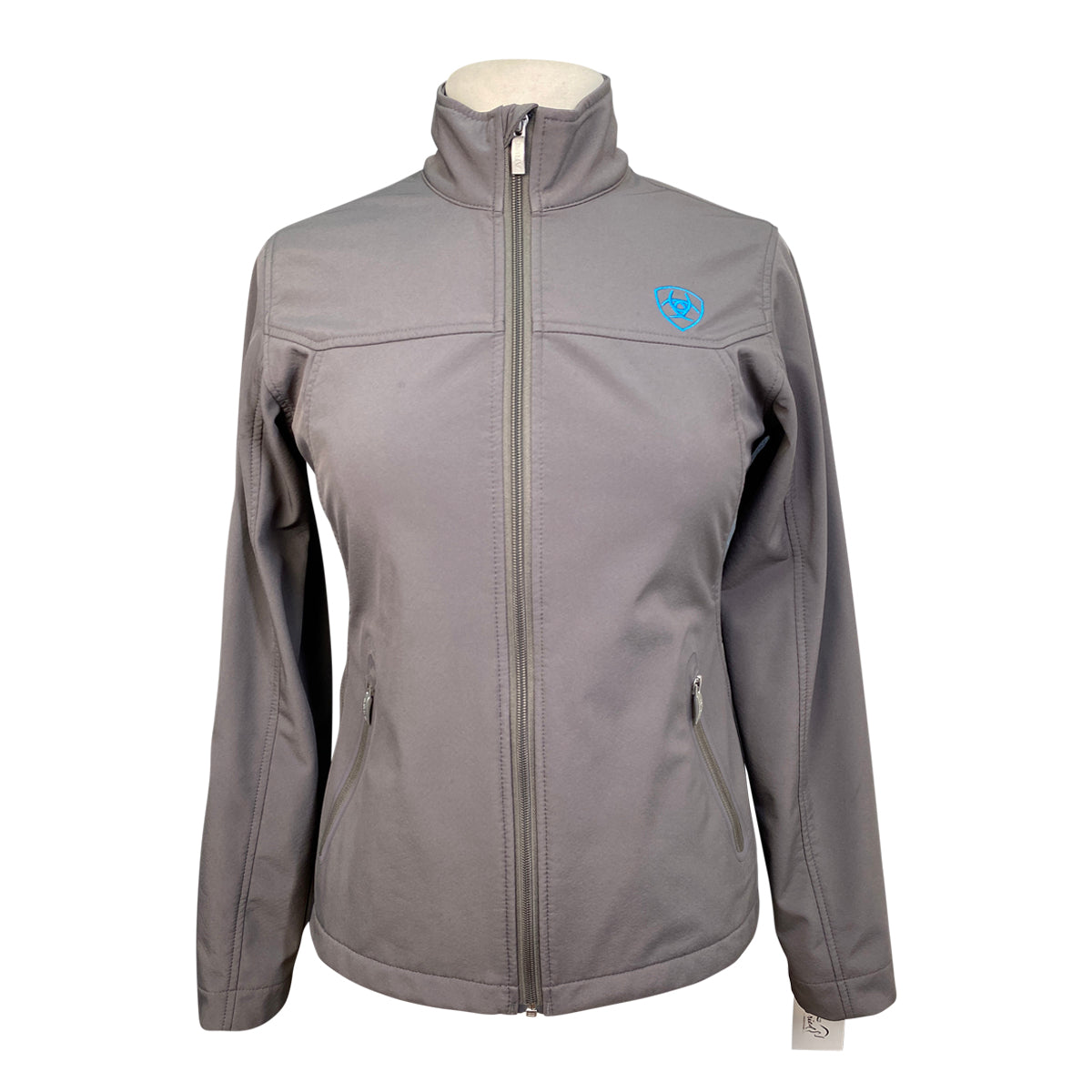 Ariat &#39;New Team&#39; Softshell Jacket in Stone/Turquoise