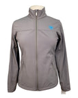 Ariat 'New Team' Softshell Jacket in Stone/Turquoise