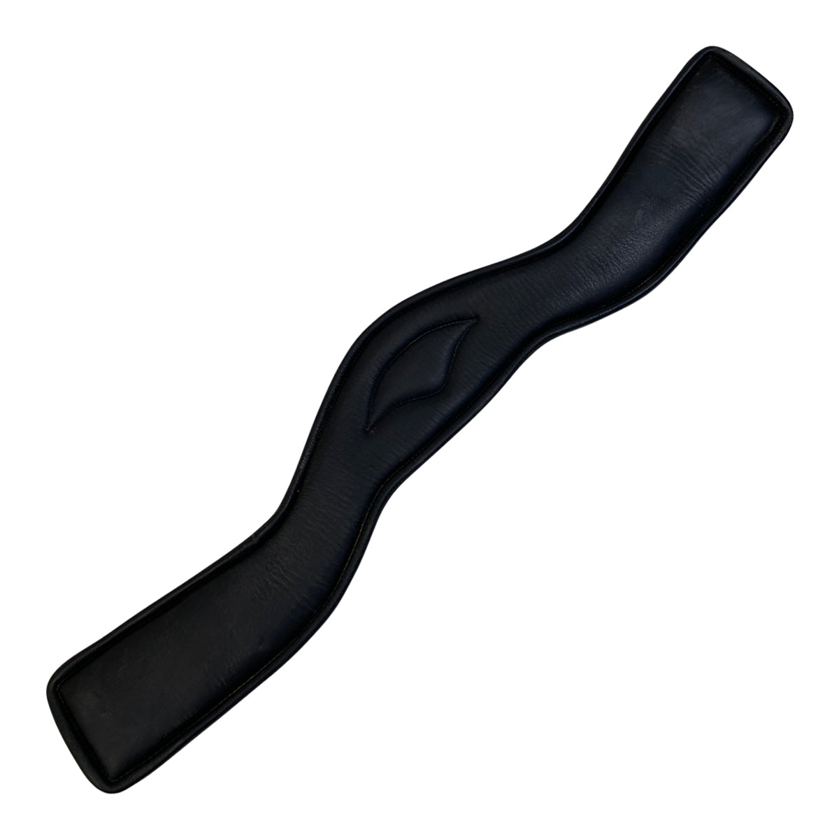 Bottom of Total Saddle Fit Shoulder Relief Dressage Girth in Black - 30"