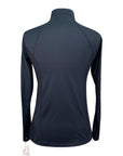 Dover Saddlery 'HeatBlast' Long Sleeve Shirt in Black - Women's Medium