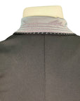 Grand Prix Custom 'Classic' Sport Show Coat in Black w/Grey - Women's 12 Tall (US 6 Tall)