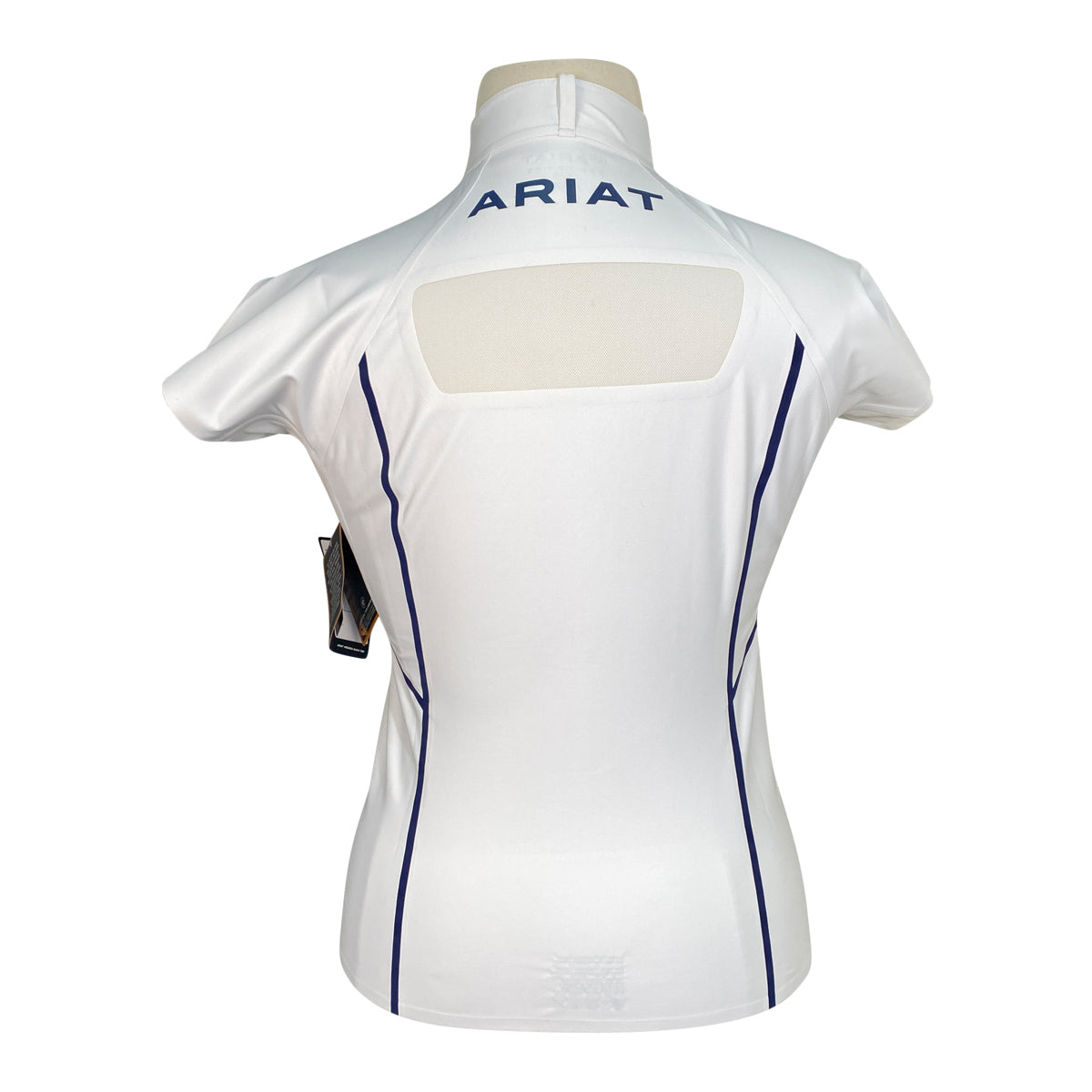 Ariat 'Arcadia' Show Shirt in White/Navy