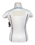 Ariat 'Arcadia' Show Shirt in White/Navy