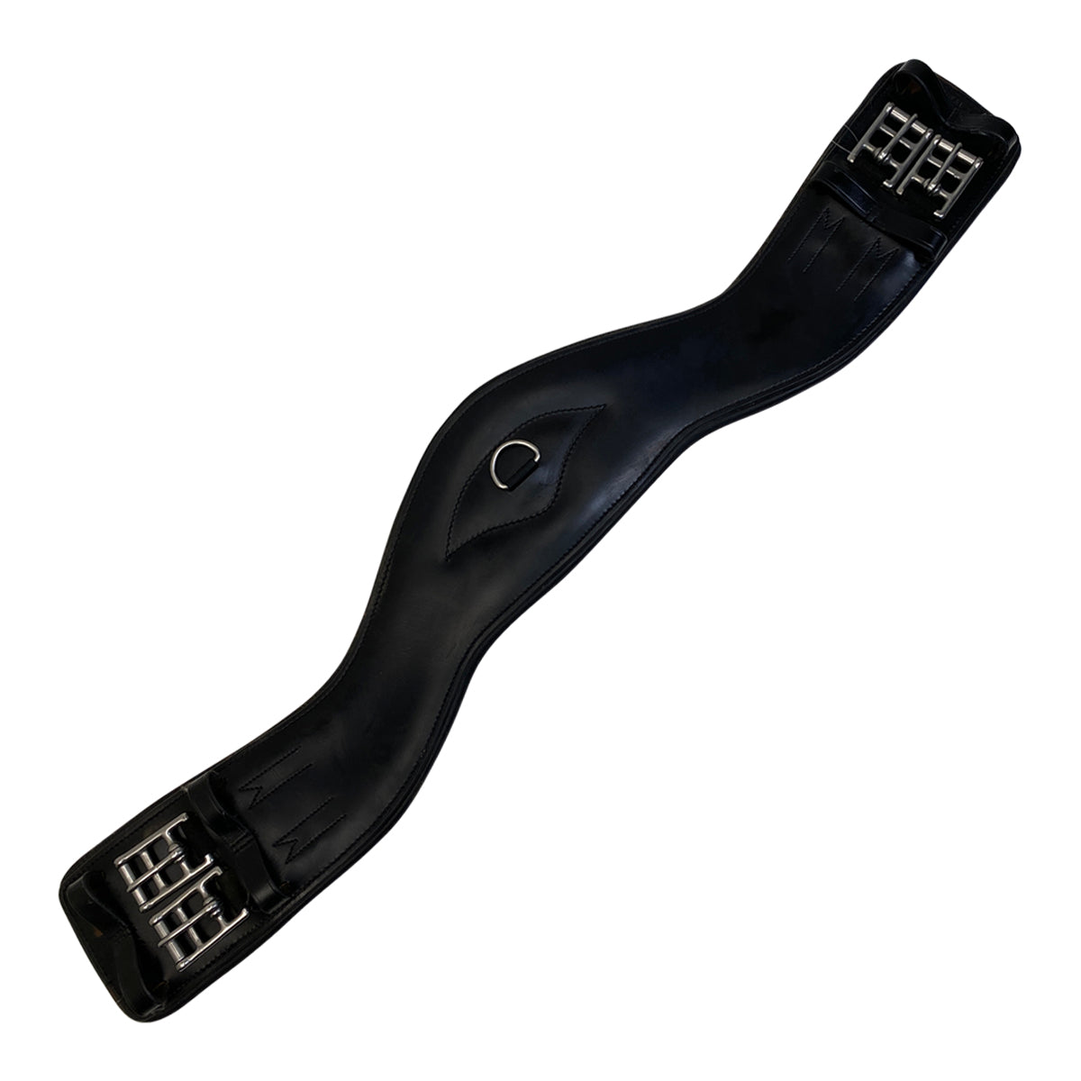Top of Total Saddle Fit Shoulder Relief Dressage Girth in Black - 30"