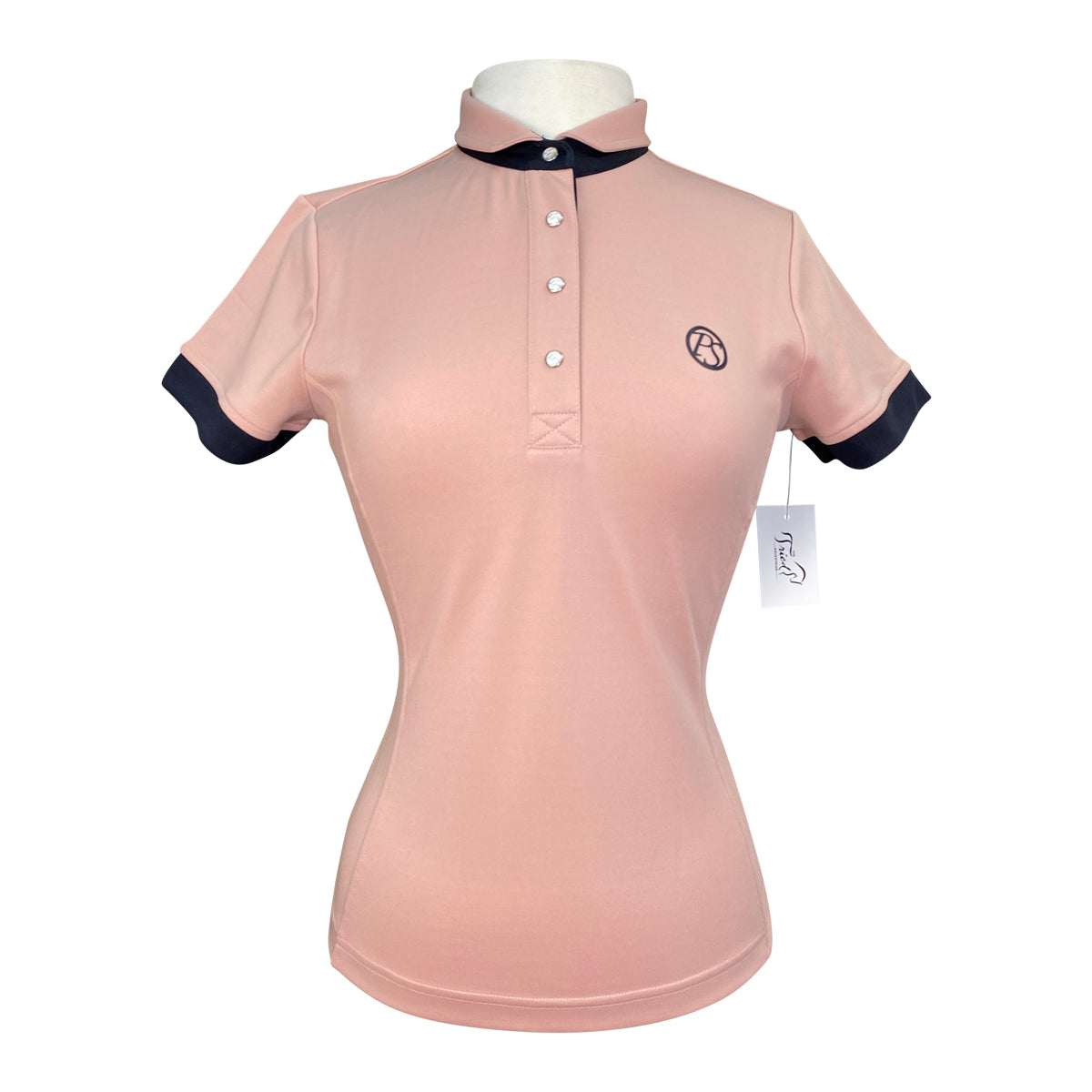 PS of Sweden 'Daniella' Polo Shirt in Pink