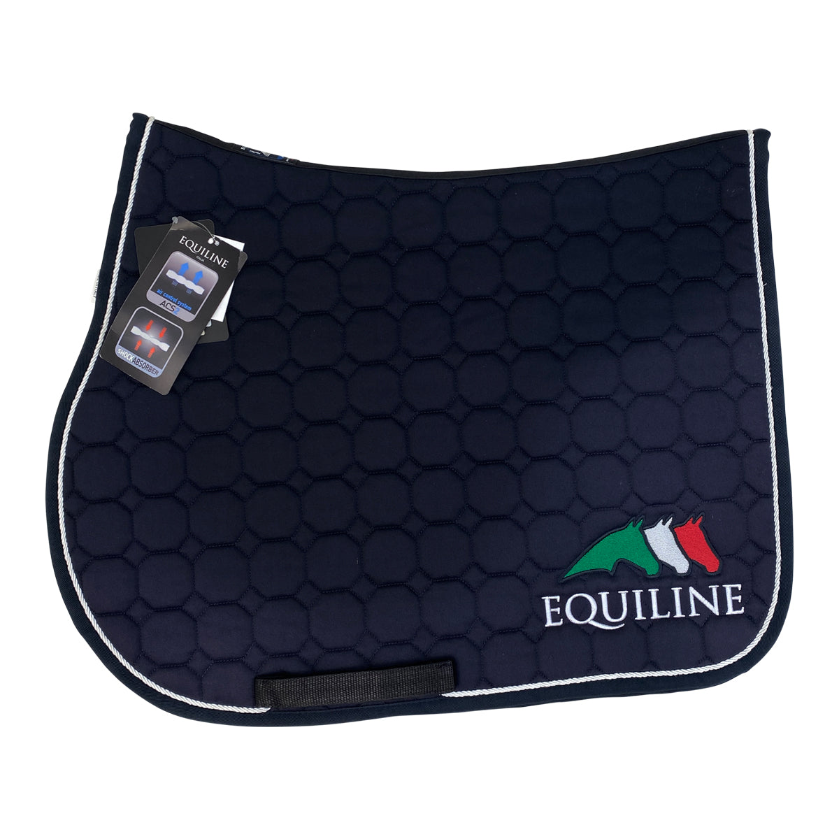 Equiline Octagon Saddle Pad in Navy
