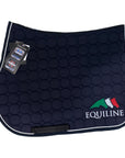 Equiline Octagon Saddle Pad in Navy