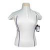 Ariat 'Arcadia' Show Shirt in White/Navy