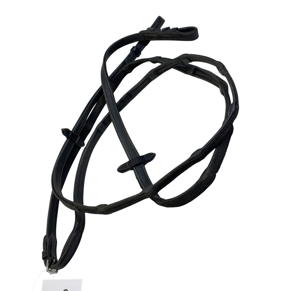 Schockemohle 'DuraSoft' Grip Reins in Black - Full