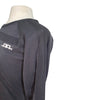 AA Platinum 'Aria' Perforated Sweater in Charcoal