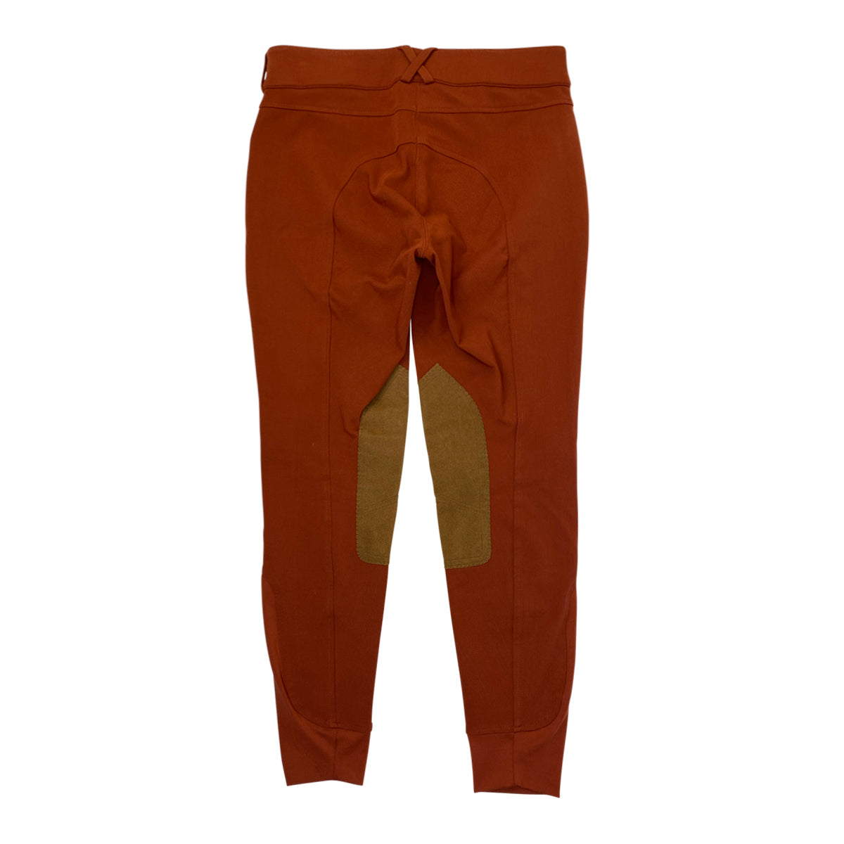 Dover Saddlery 'Wellesley Classic Legacy' Knee-Patch Breech in Rust - Women's 28