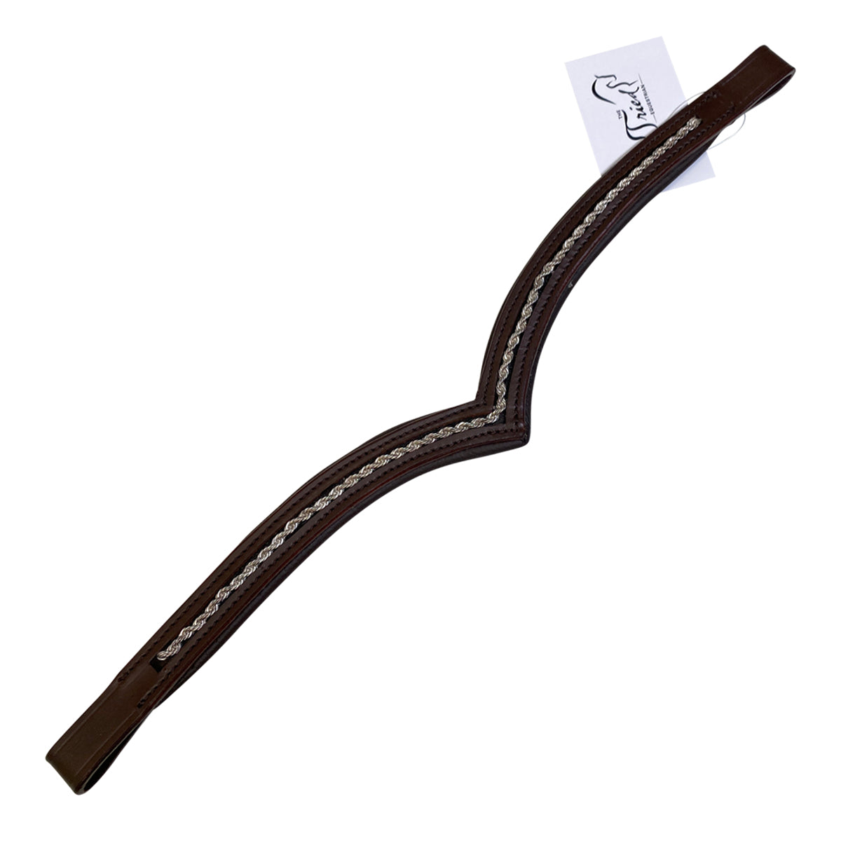 Dressage Browband in Chocolate