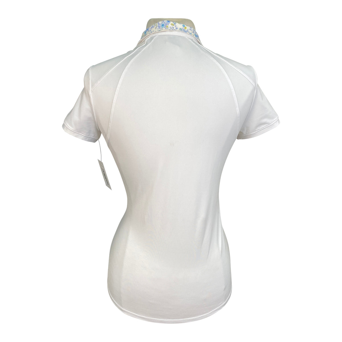 RJ Classics 'Sadie 37.5' Ladies Show Shirt in White w/Floral Pattern