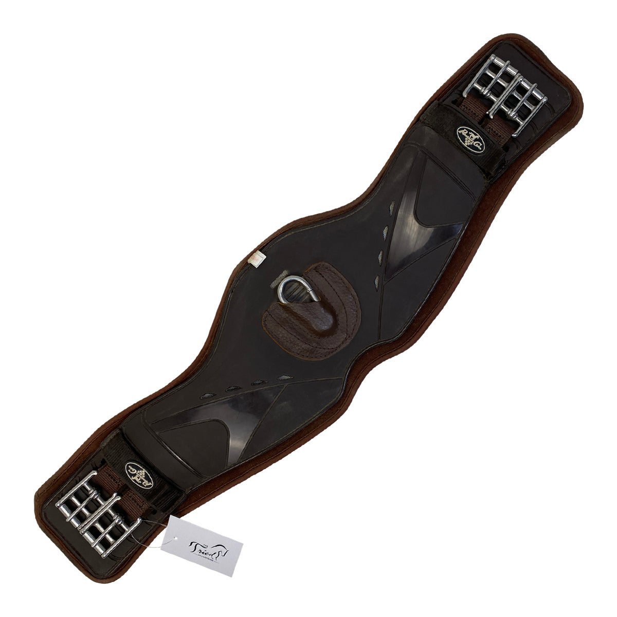 Professional's Choice VenTECH Contoured Monoflap Girth in Brown