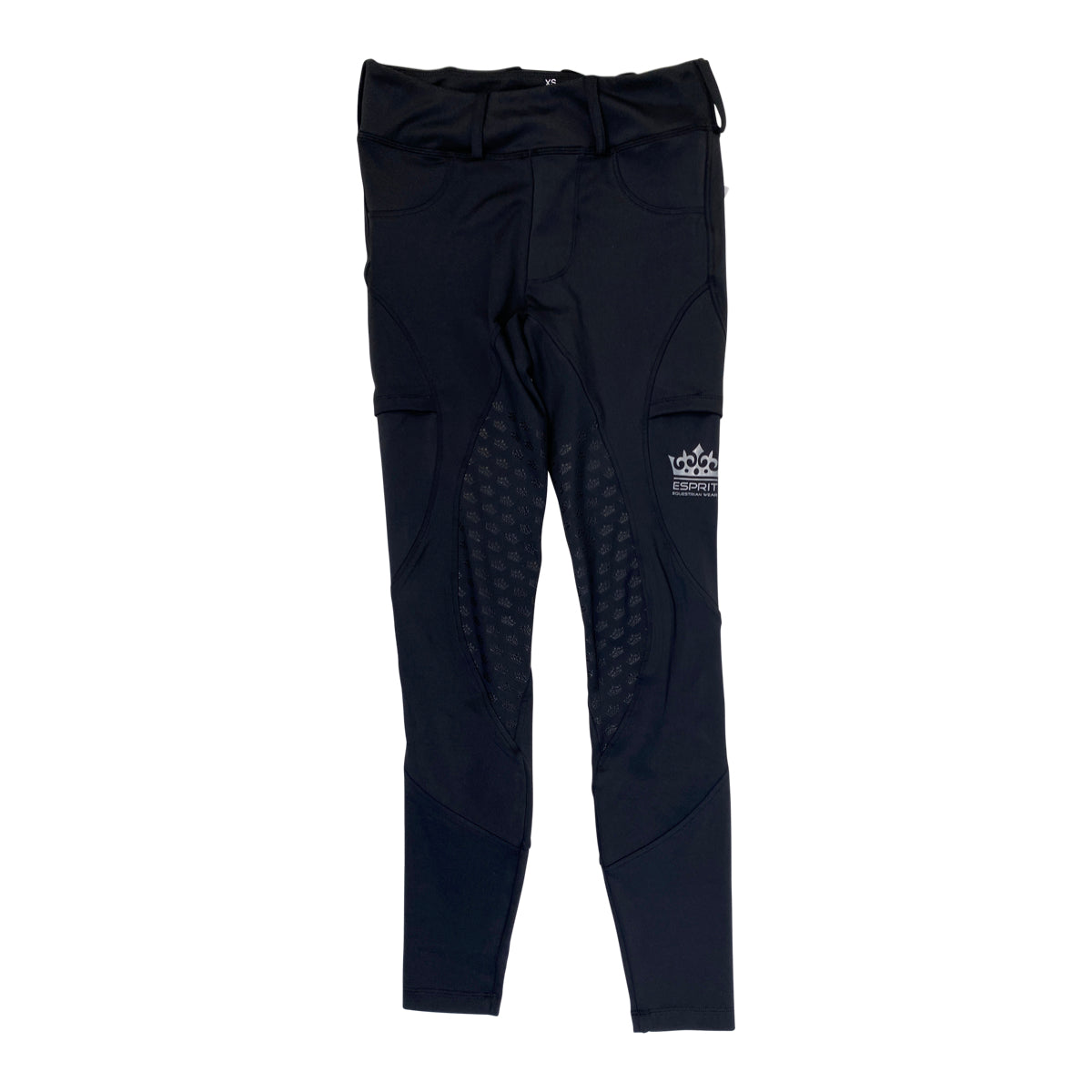 Esprit Equestrian 'Classic' Riding Tights in Black 