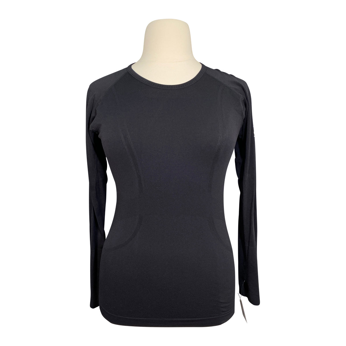 The Fit Equestrian Long Sleeve Training Shirt in Black