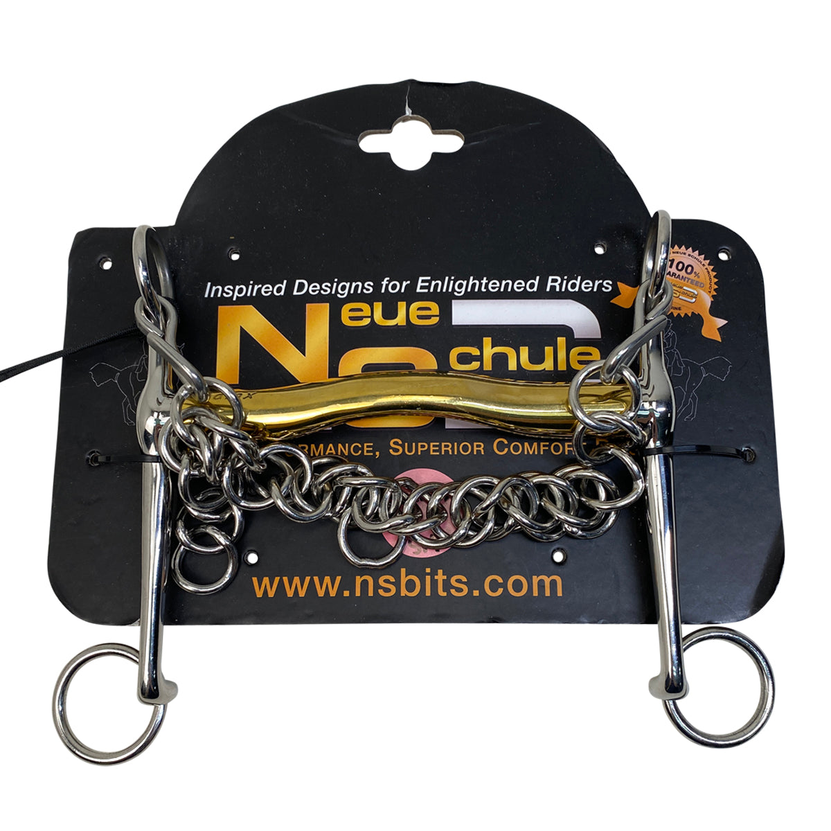 Neue Schule 'Aachen' Weymouth Bit in Salox Gold/ Stainless