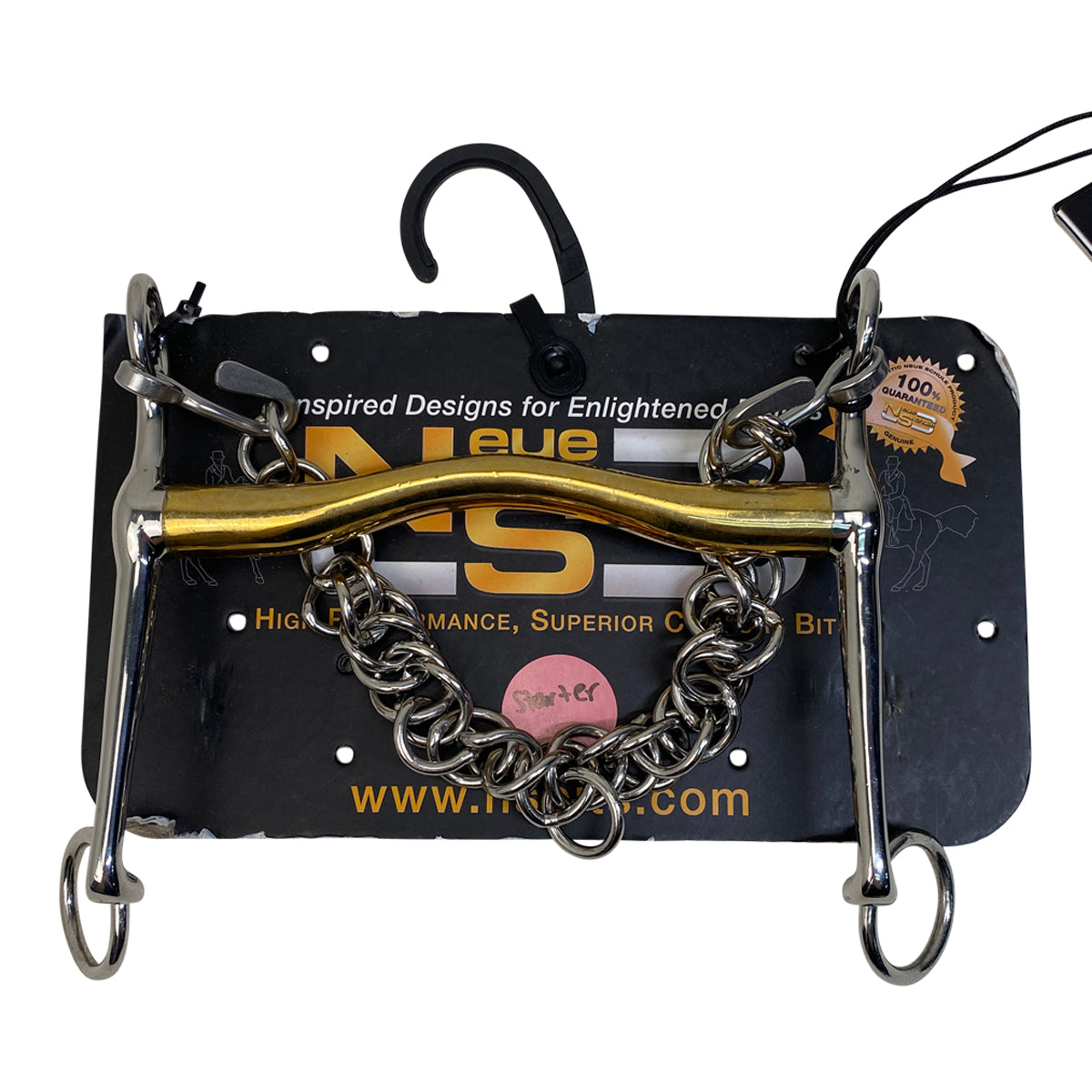 Neue Schule 'Starter' Weymouth Bit in Salox Gold/ Stainless