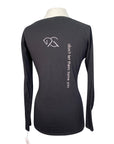 Atelier CG 'Barn Babes & Champagne' Shirt in Black