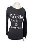 Atelier CG 'Barn Babes & Champagne' Shirt in Black