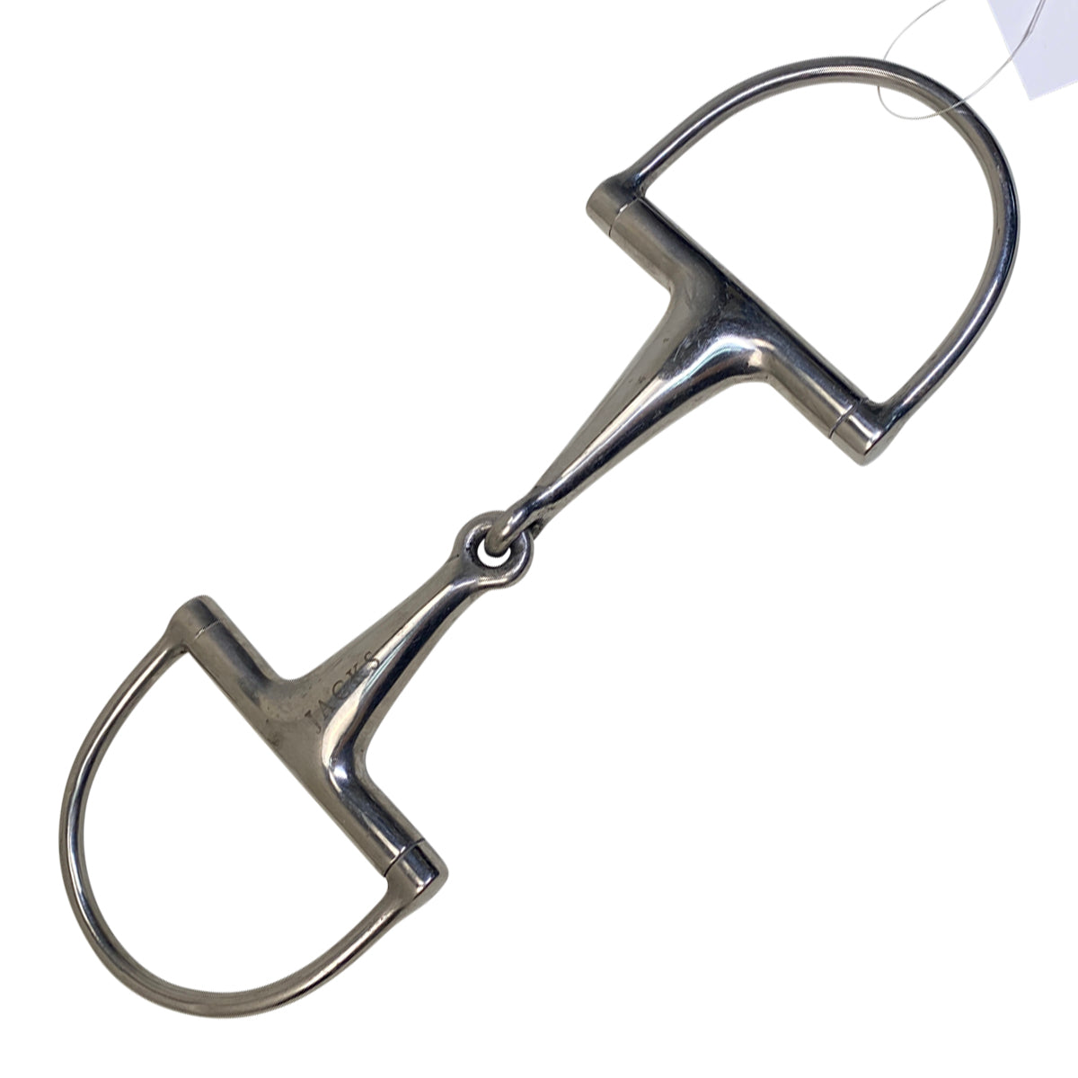 Jack's D Ring Snaffle Bit in Stainless Steel