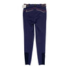 B Vertigo 'BX' Knee Patch Breeches in Navy/Pink - Women's US 22