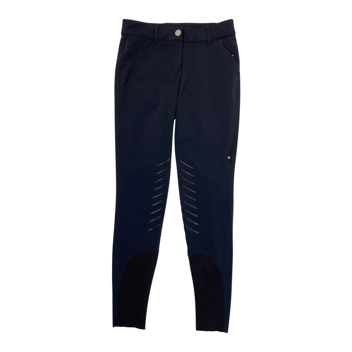 Equiline Knee Patch Breeches in Navy