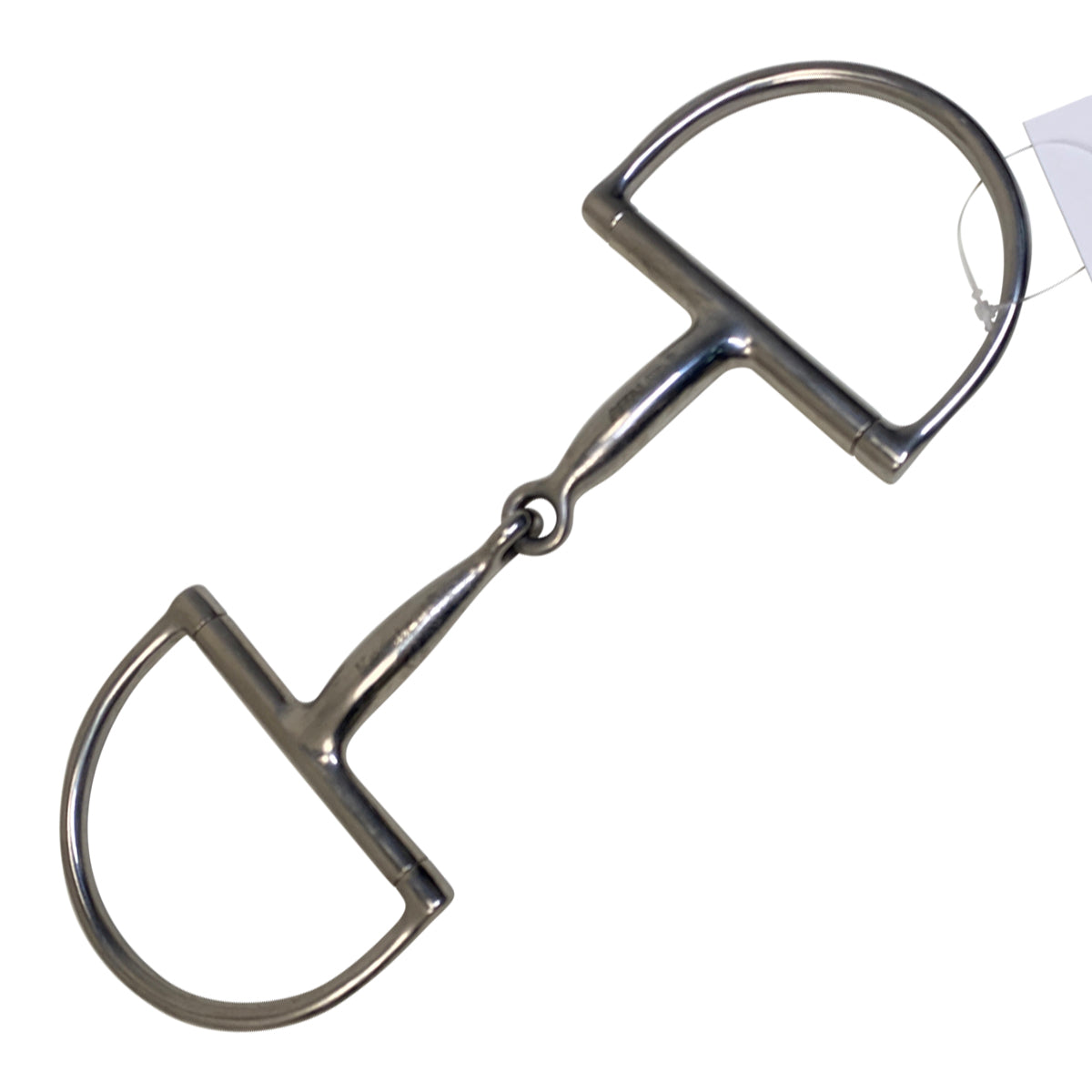 Korsteel Dee Ring Snaffle Bit in Stainless Steel