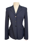RJ Classics 'Nora' Grey Label Show Coat in Navy