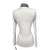 CALLIDAE The Practice Shirt in White/Black Eyes 