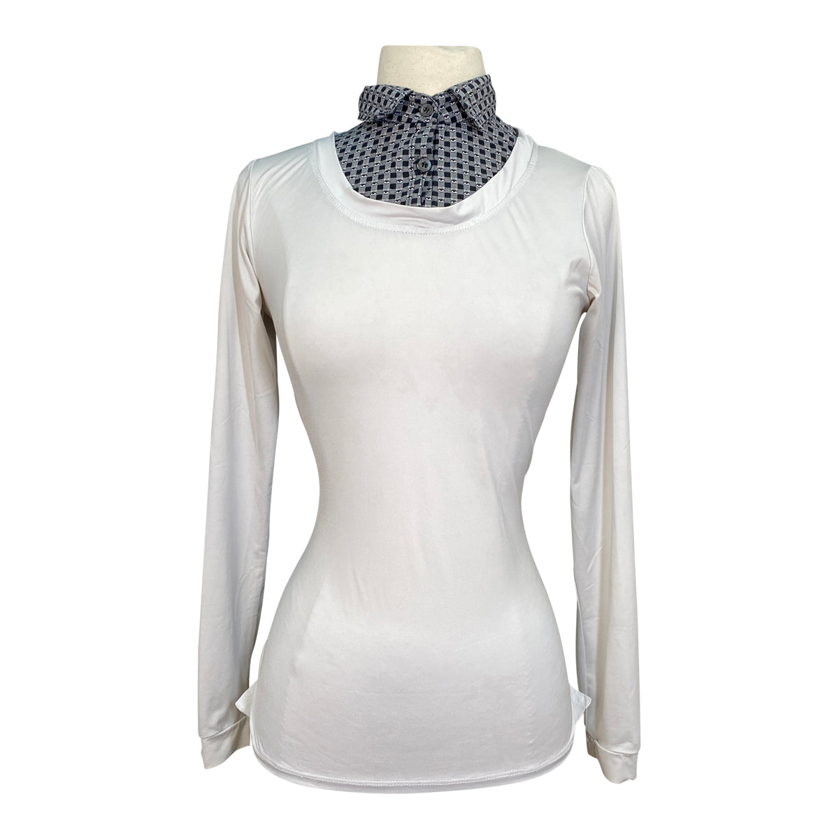 CALLIDAE The Practice Shirt in White/Black Eyes 