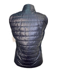 Cavalleria Toscana Coated Nylon Quilted Vest in Navy